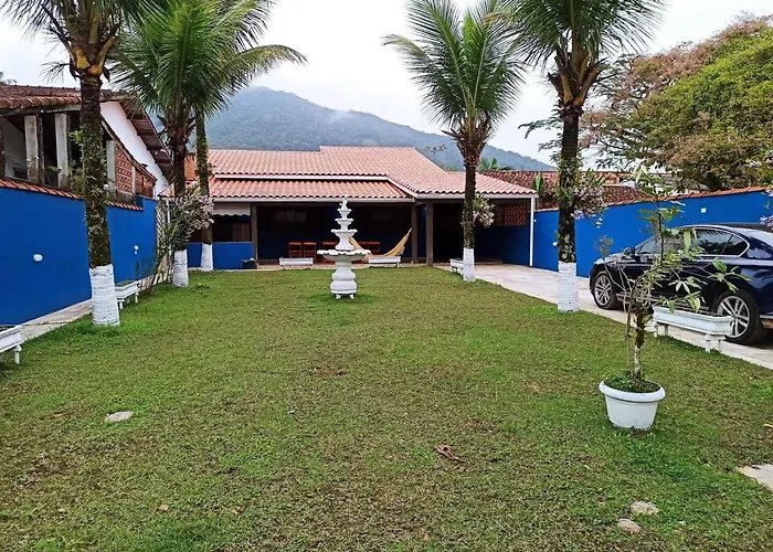 Linda Casa Para Familia, Muito Proxima Da Praia Em Ubatuba!!!