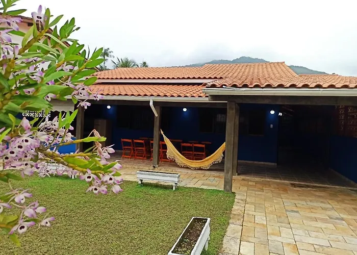 Linda Casa Para Familia, Muito Proxima Da Praia Em Ubatuba!!!